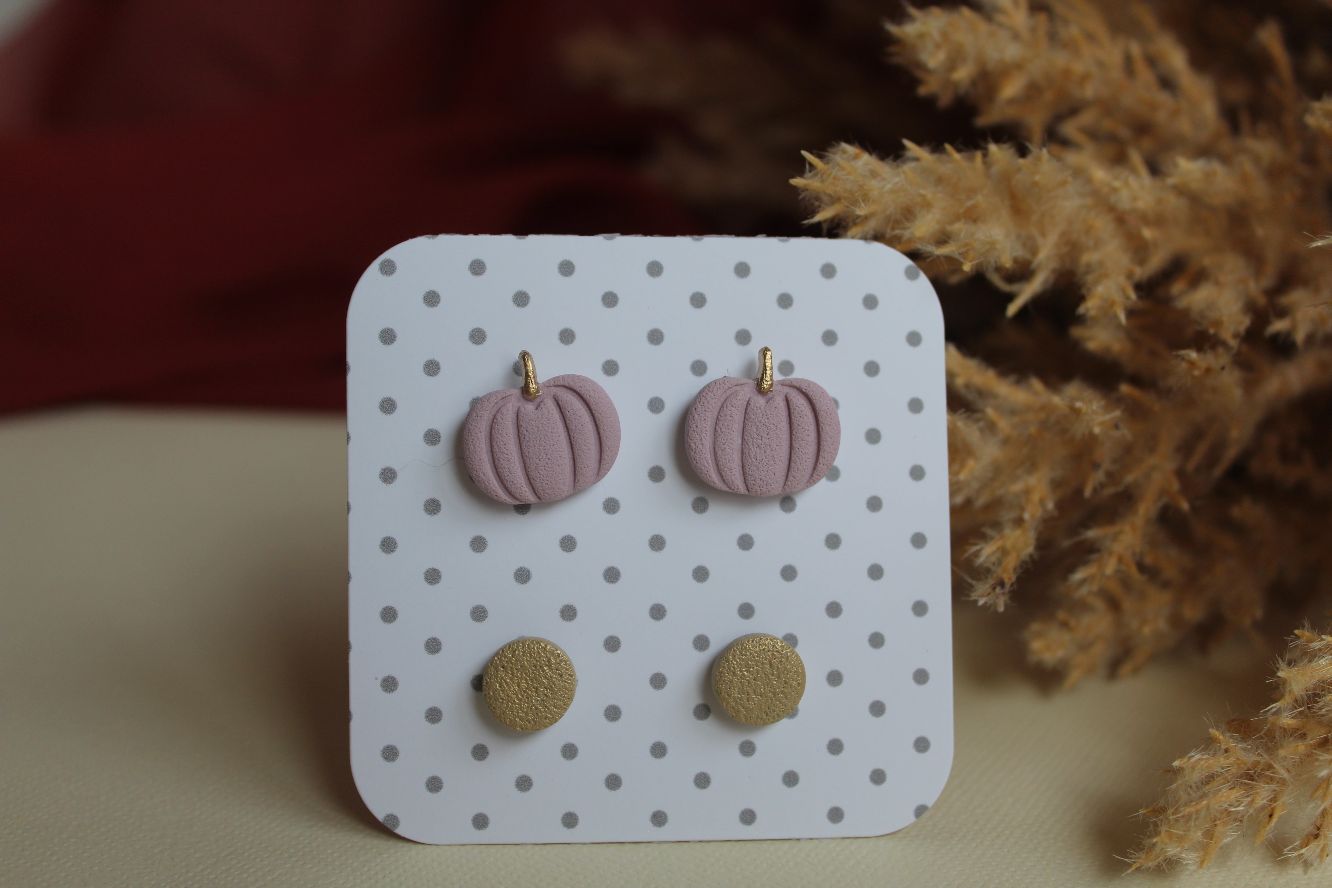 Purple Pumpkin Stud Pack