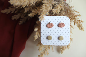 Orange Pumpkin Stud Pack