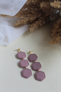 Stacked Hexagon Dangles