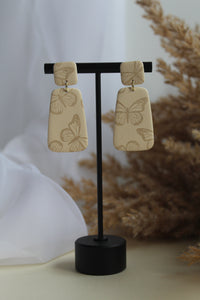 Butterfly Print Dangles