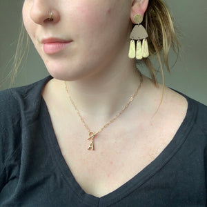 Brown and Gold Shift Dangles