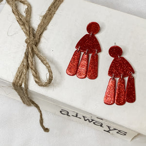 Valentine’s Day Scarlet Dangles