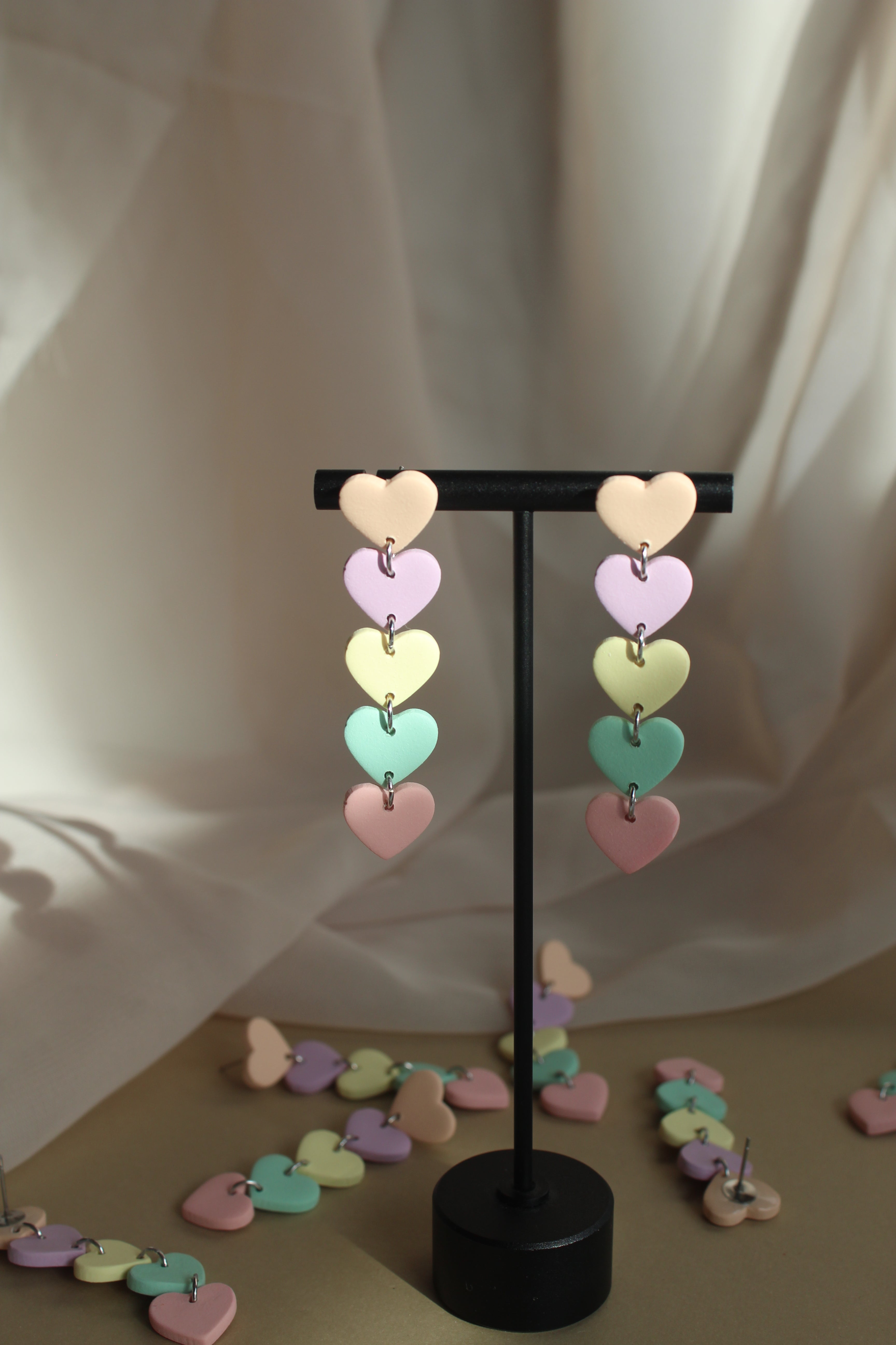 Candy Heart Dangles