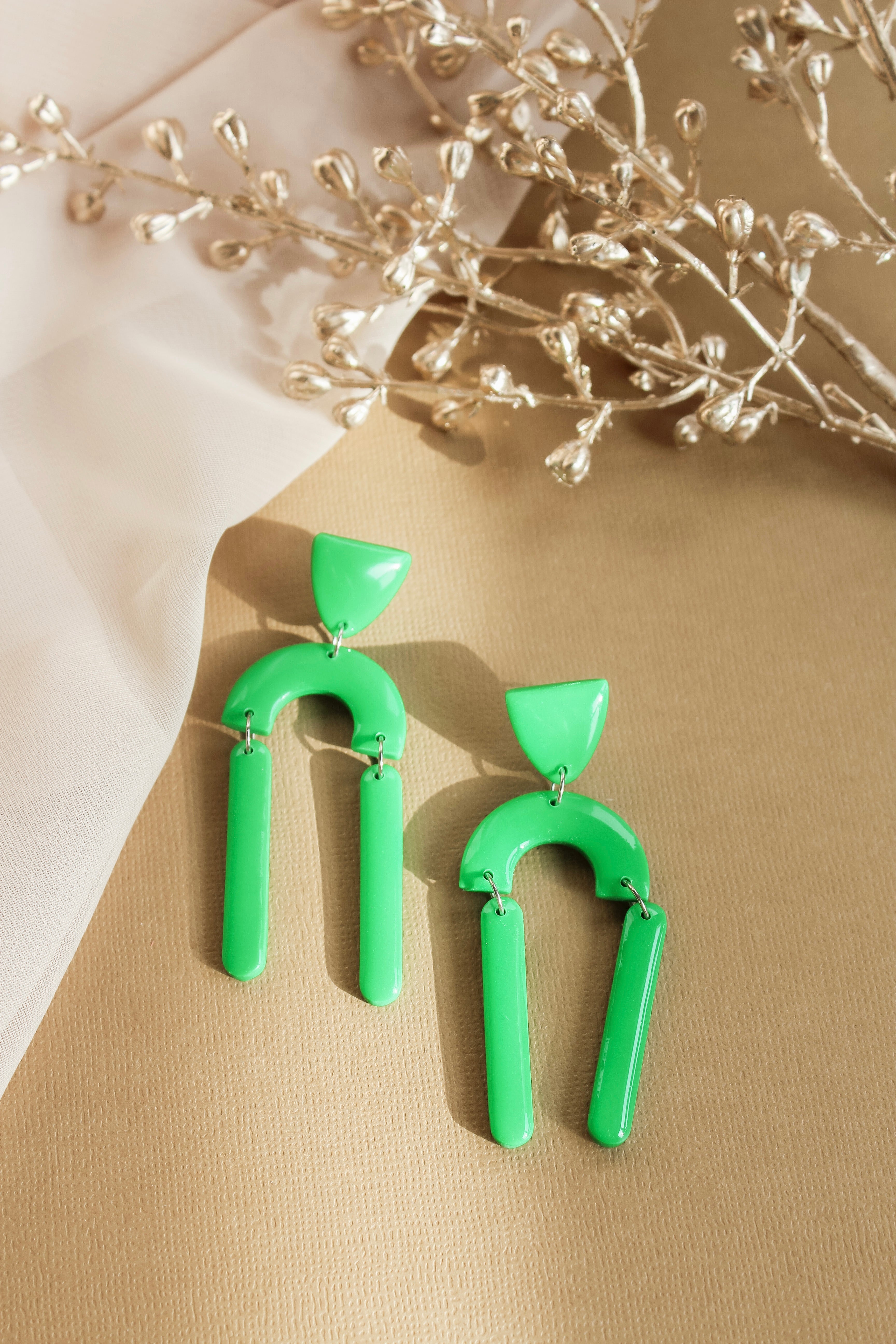 Kelly Green Dangles