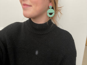 Minty Dot Dangles