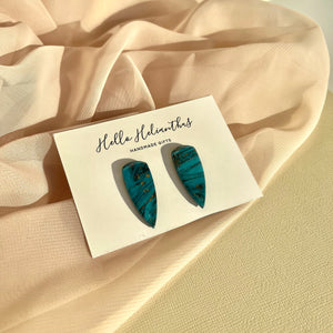 Turquoise Dagger Studs