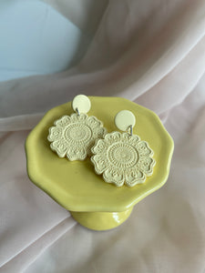 Mandala Dangles (Yellow)