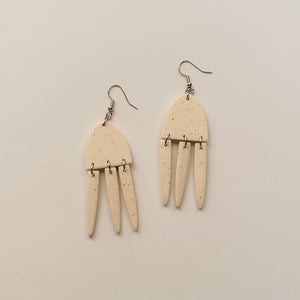 Ivory Boho Dangles