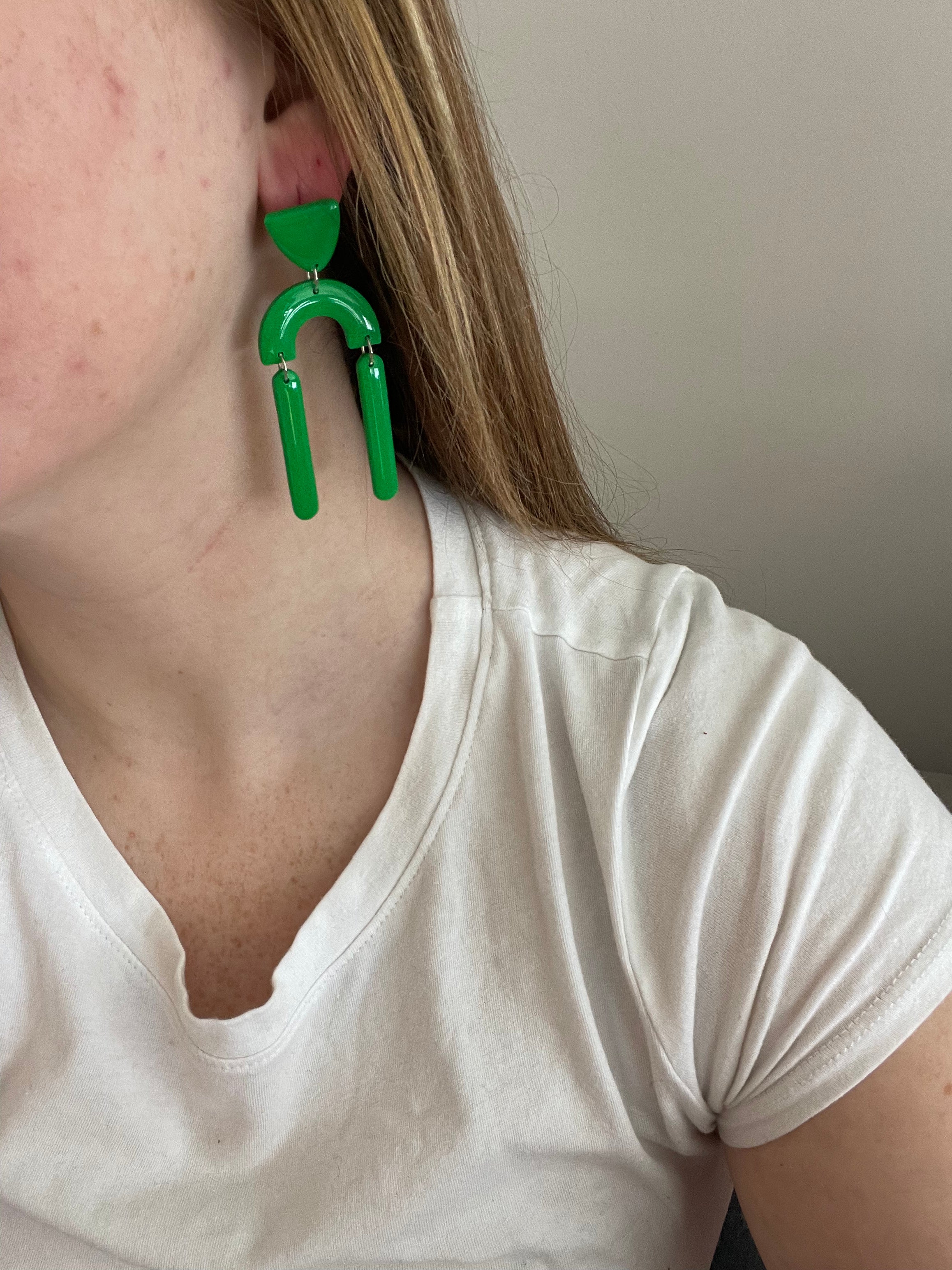 Kelly Green Dangles