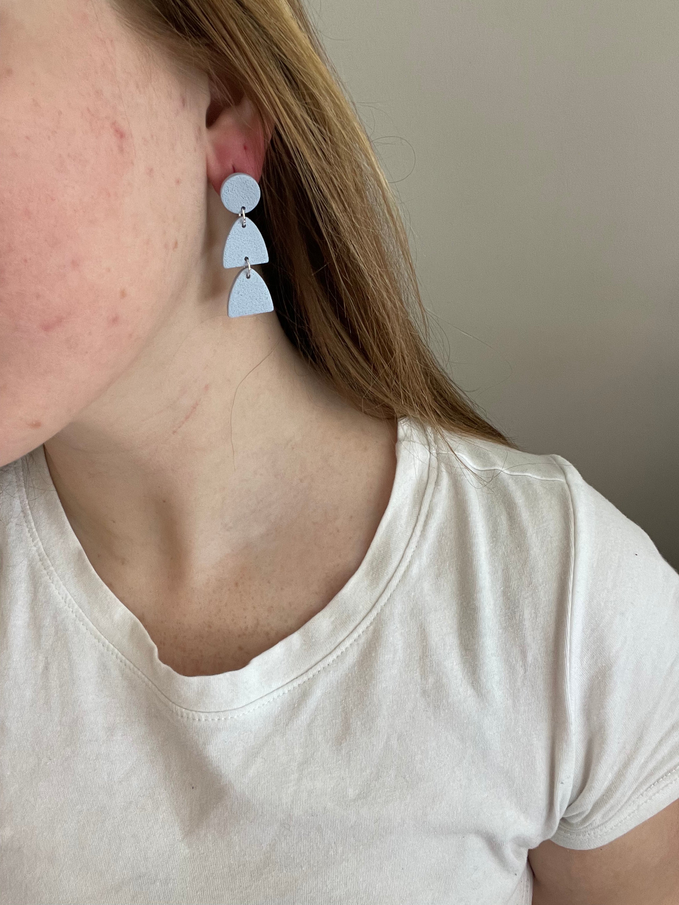 Powder Blue Everyday Dangles